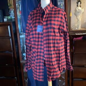 Croft & Barrow Large Flannel Shirt